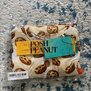 Posh peanut chip Henley pj set